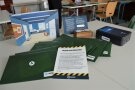Brettspiel liegt auf einem Tisch