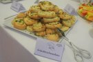 Pizzaschnecken auf einem Teller