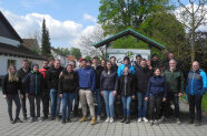 Personengruppe im Freien